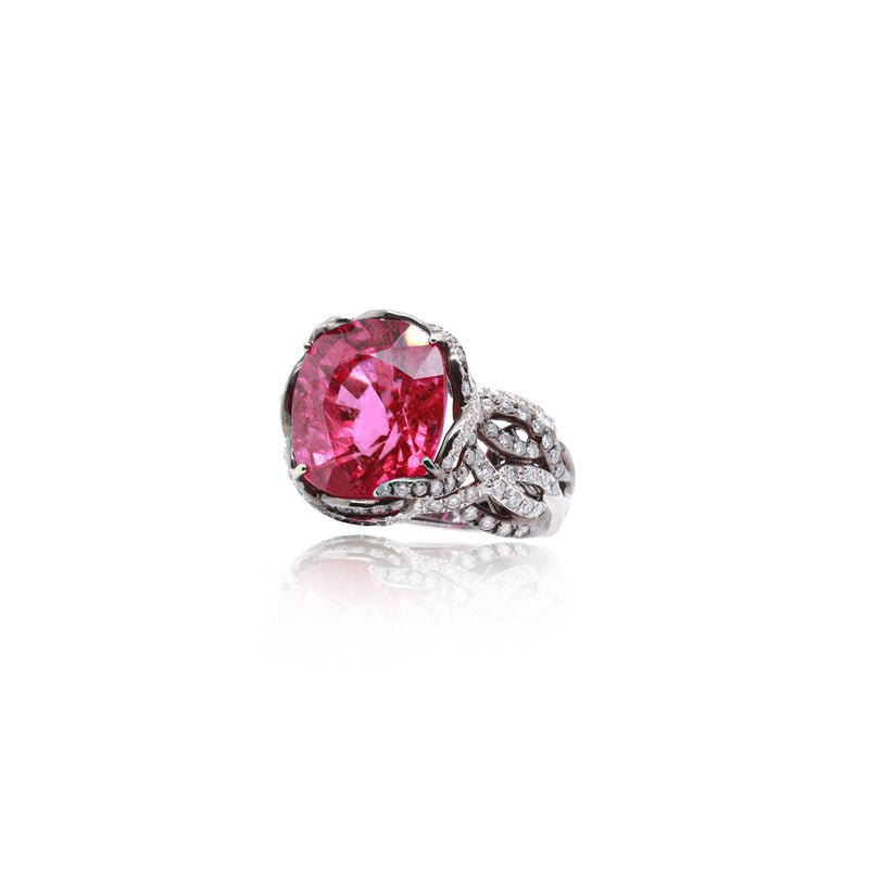 Rubellite Ring