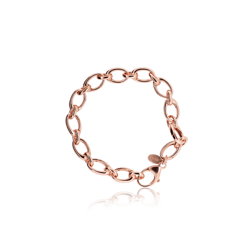 Rose Gold Charm Bracelet