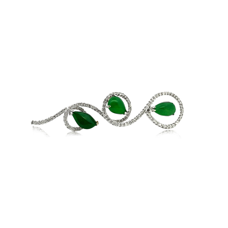 Eternal Jade Brooch