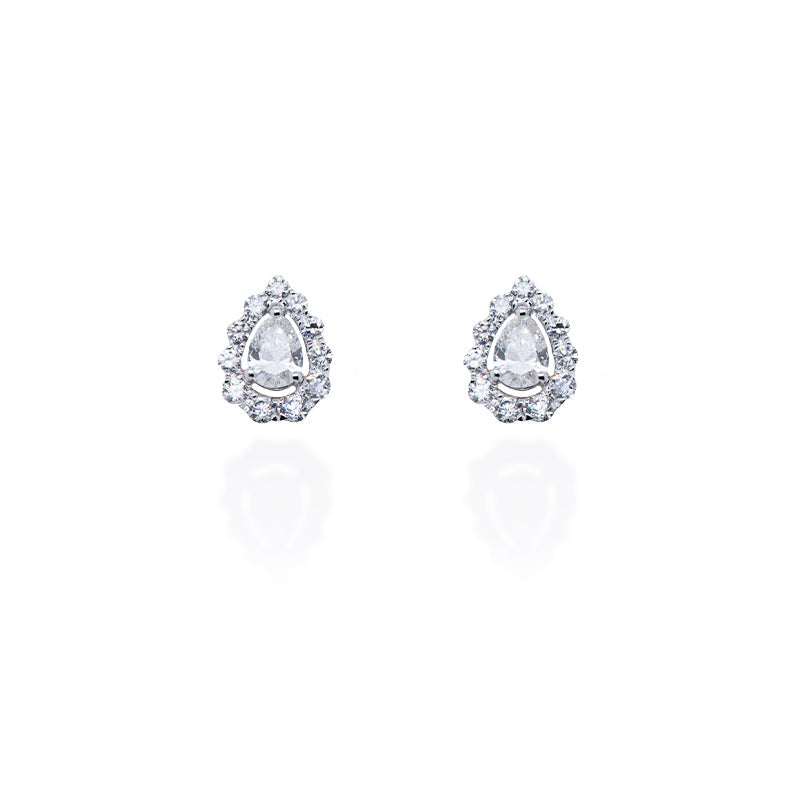 0.58cts Diamond Earrings