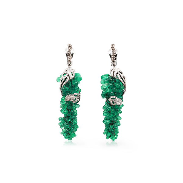 Emerald Drop Earrings