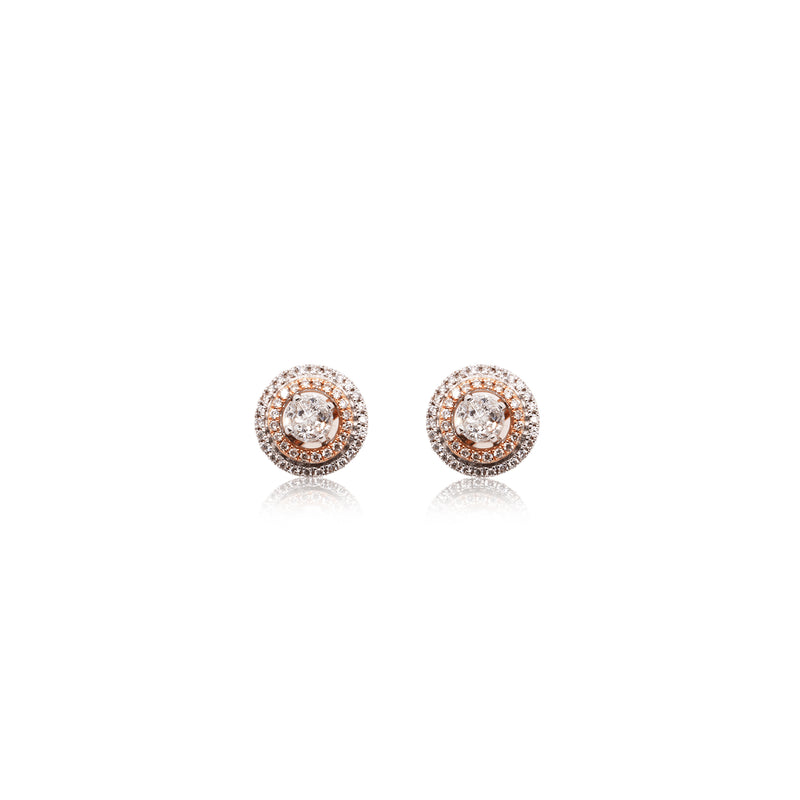 Round Diamonds Earrings