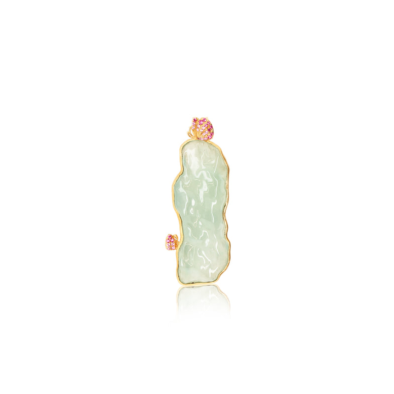 Jade with Ruby Pendant