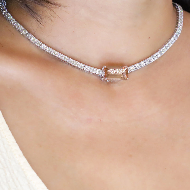 Multi-way Pink Tourmaline Pendant