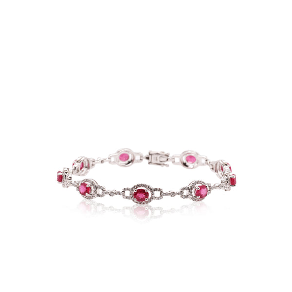 Ruby & Diamond Bracelet