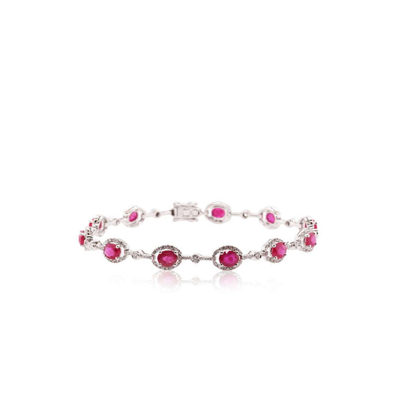 Ruby & Diamond Bracelet