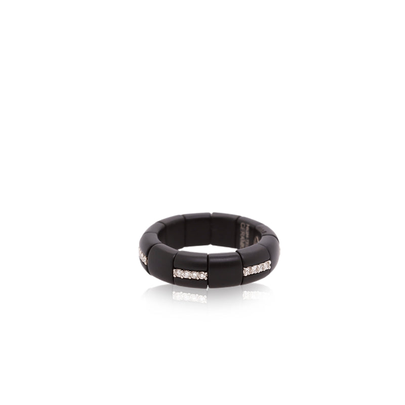 Matte Black Ceramic Ring