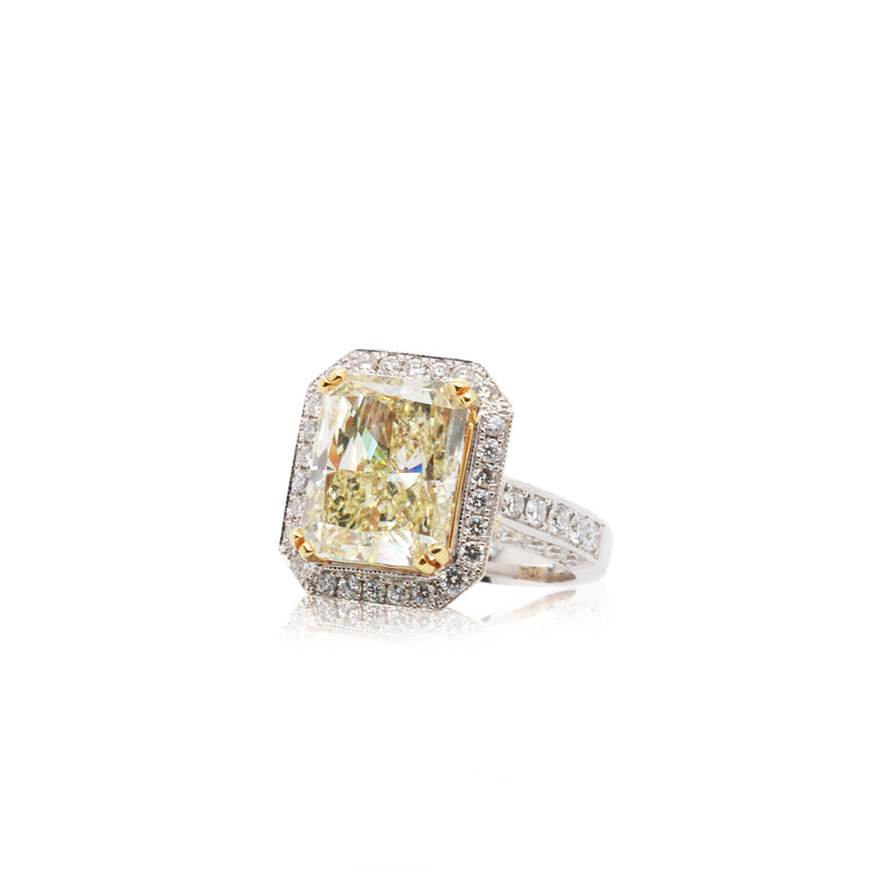 Fancy Yellow Diamond Ring