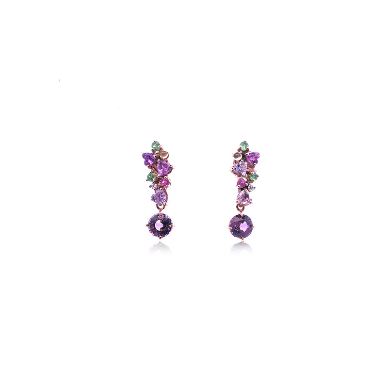 Spring Bloom Spinel Earrings