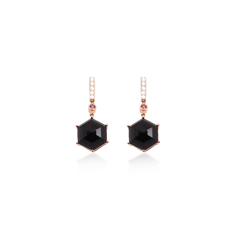 Black Onyx Earring