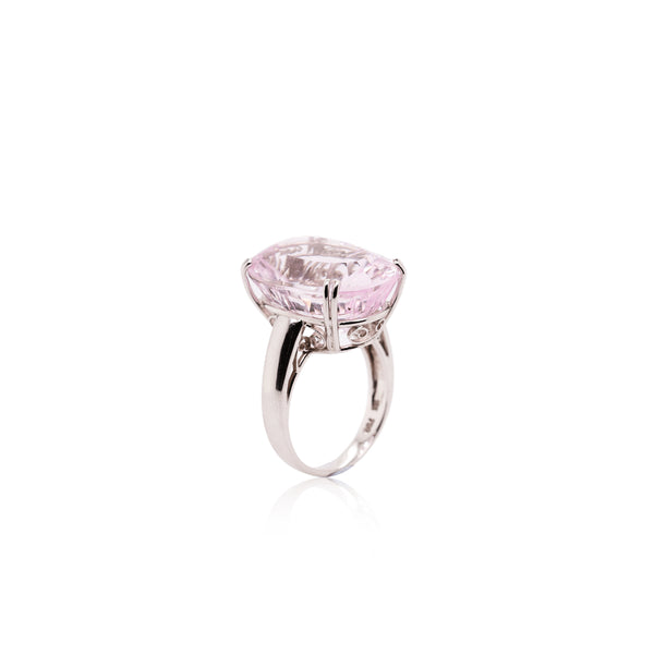 25.33ct Kunzite Ring