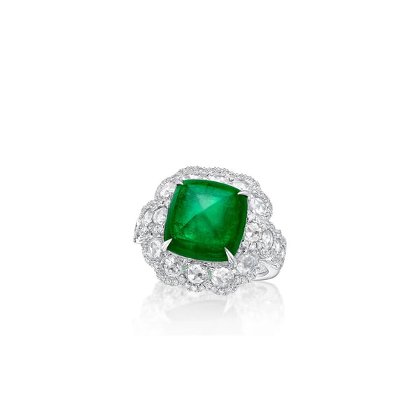 GIA Certified 6.50CT Colombia Emerald Ring