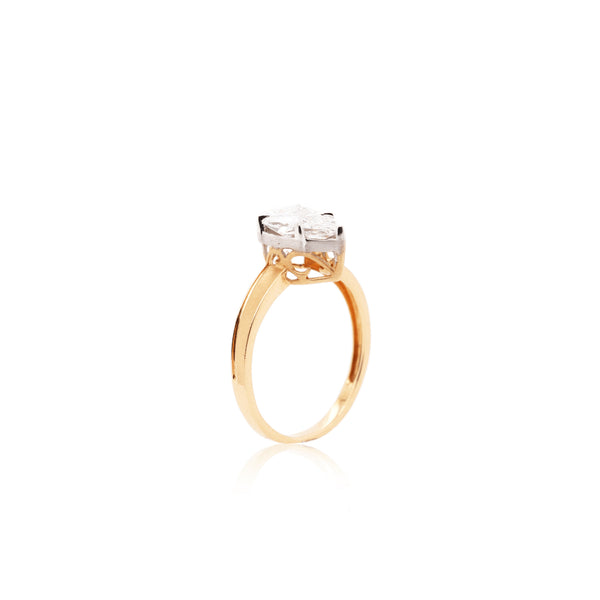 Pear Diamond Ring